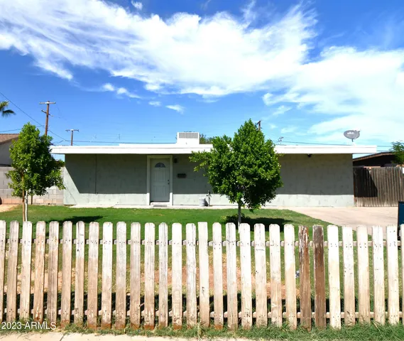 a front view of a house having balcony