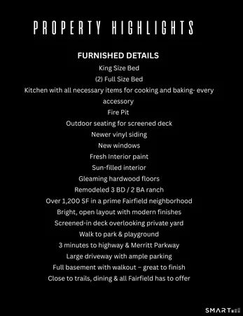 $3,750 | 132 Toll House Lane, Fairfield, CT 06825