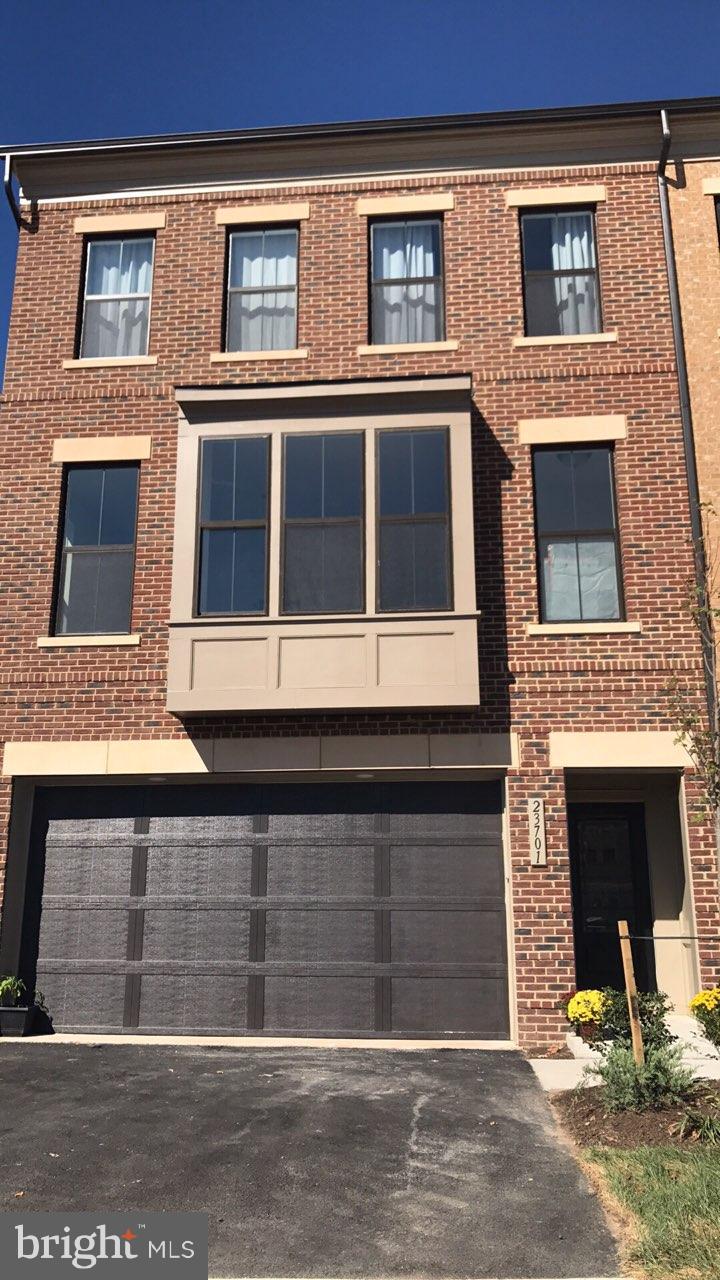23701 Turtle Point Terrace Brambleton, VA 20148 - Photo 1 of 3 End Unit Front Brick Foxton Model