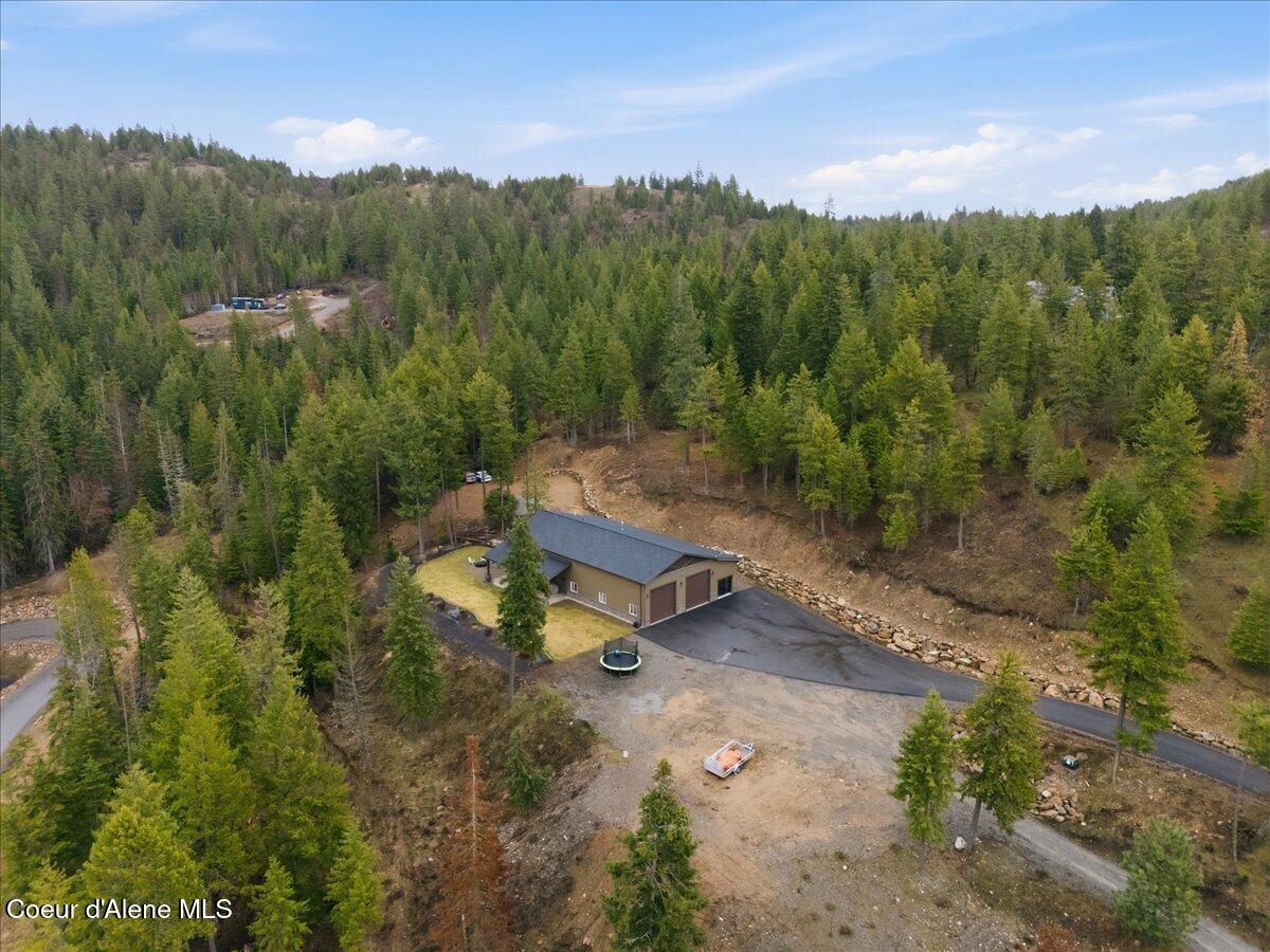 17045 West Cade Road Hauser, ID 83854 - Photo 5 of 83 05-Aerial Front of Home
