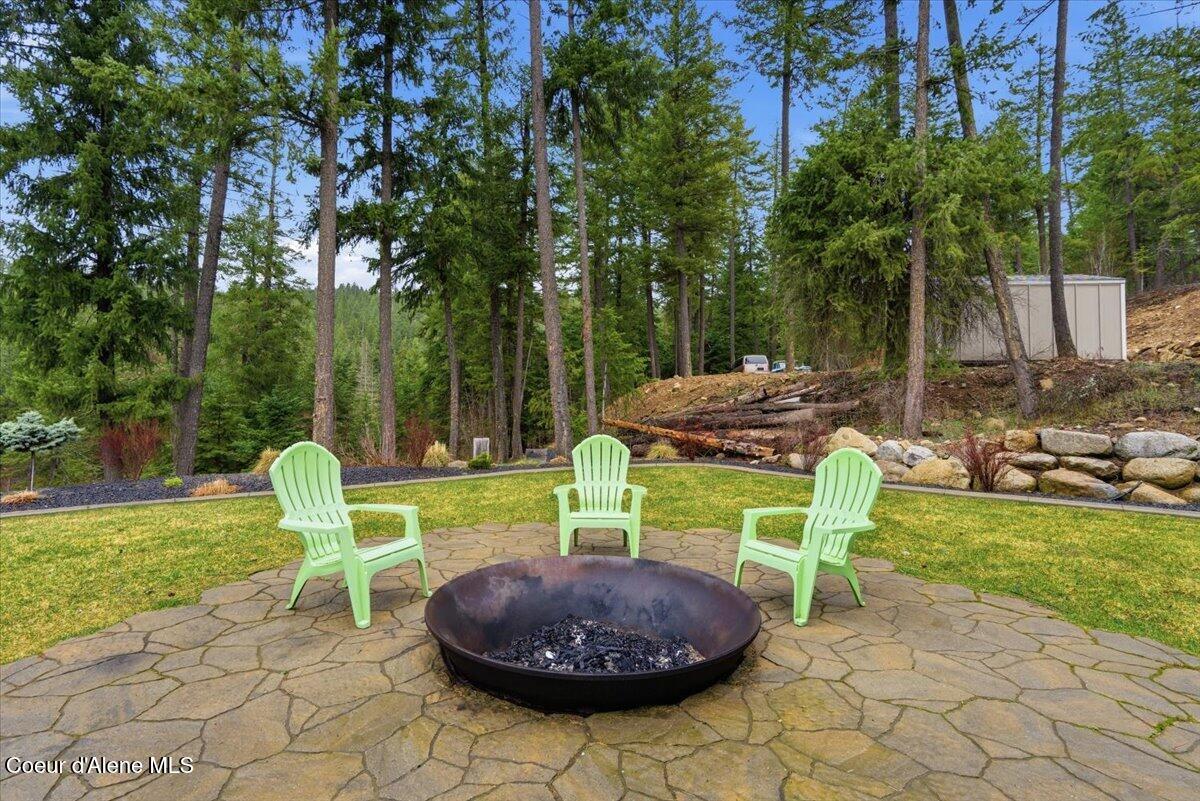 17045 West Cade Road Hauser, ID 83854 - Photo 54 of 83 54-Fire Pit