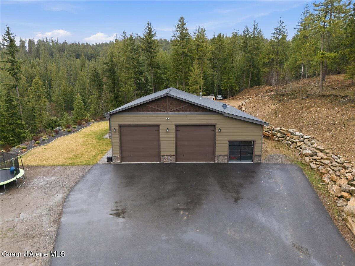 17045 West Cade Road Hauser, ID 83854 - Photo 7 of 83 07-Aerial Front of Home