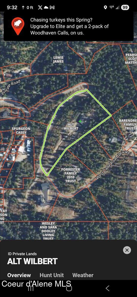 17045 West Cade Road Hauser, ID 83854 - Photo 83 of 83 83-Screenshot_20260324_093256_onX Hunt