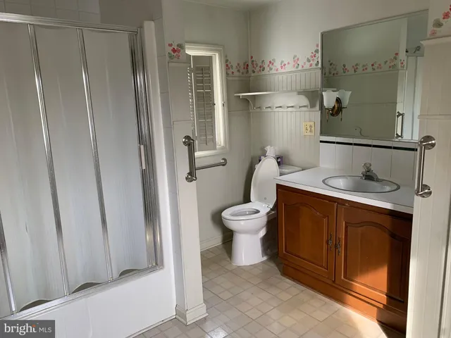 a view of an front door