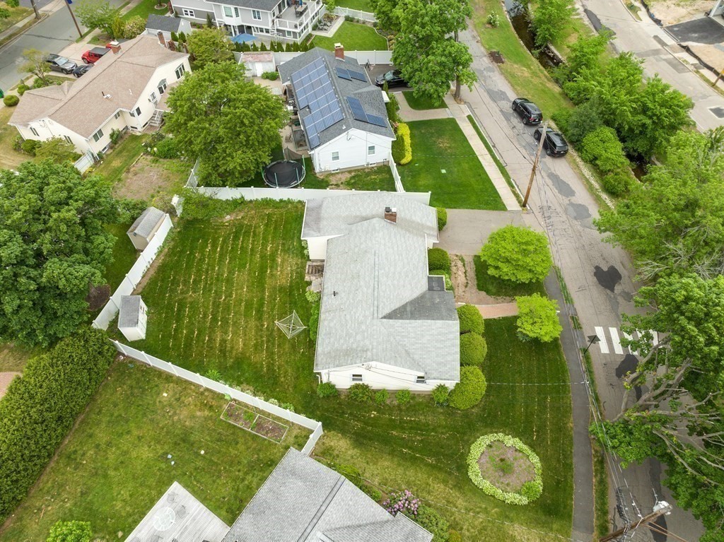 51 Albemarle Road Newton, MA 02460 - Photo 26 of 31 an aerial view of residential houses with outdoor space