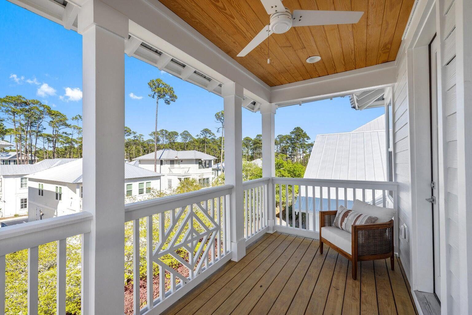 171 Redbud Ln Inlet Beach Inlet Beach, FL 32461 - Photo 28 of 38 a view of a balcony with wooden floor