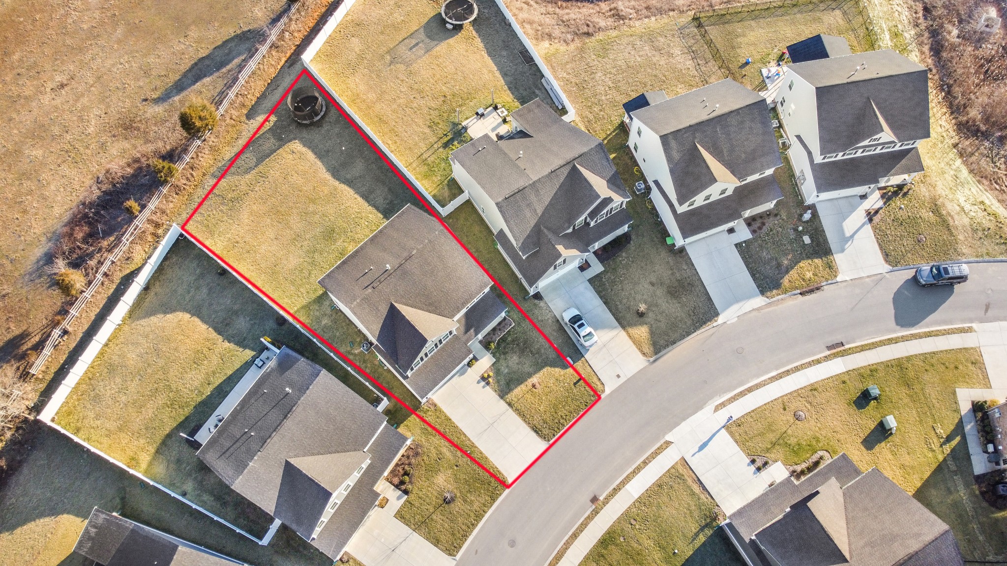 308 Collier Road Mount Juliet, TN 37122 - Photo 36 of 36 aerial view of a house with a swimming pool