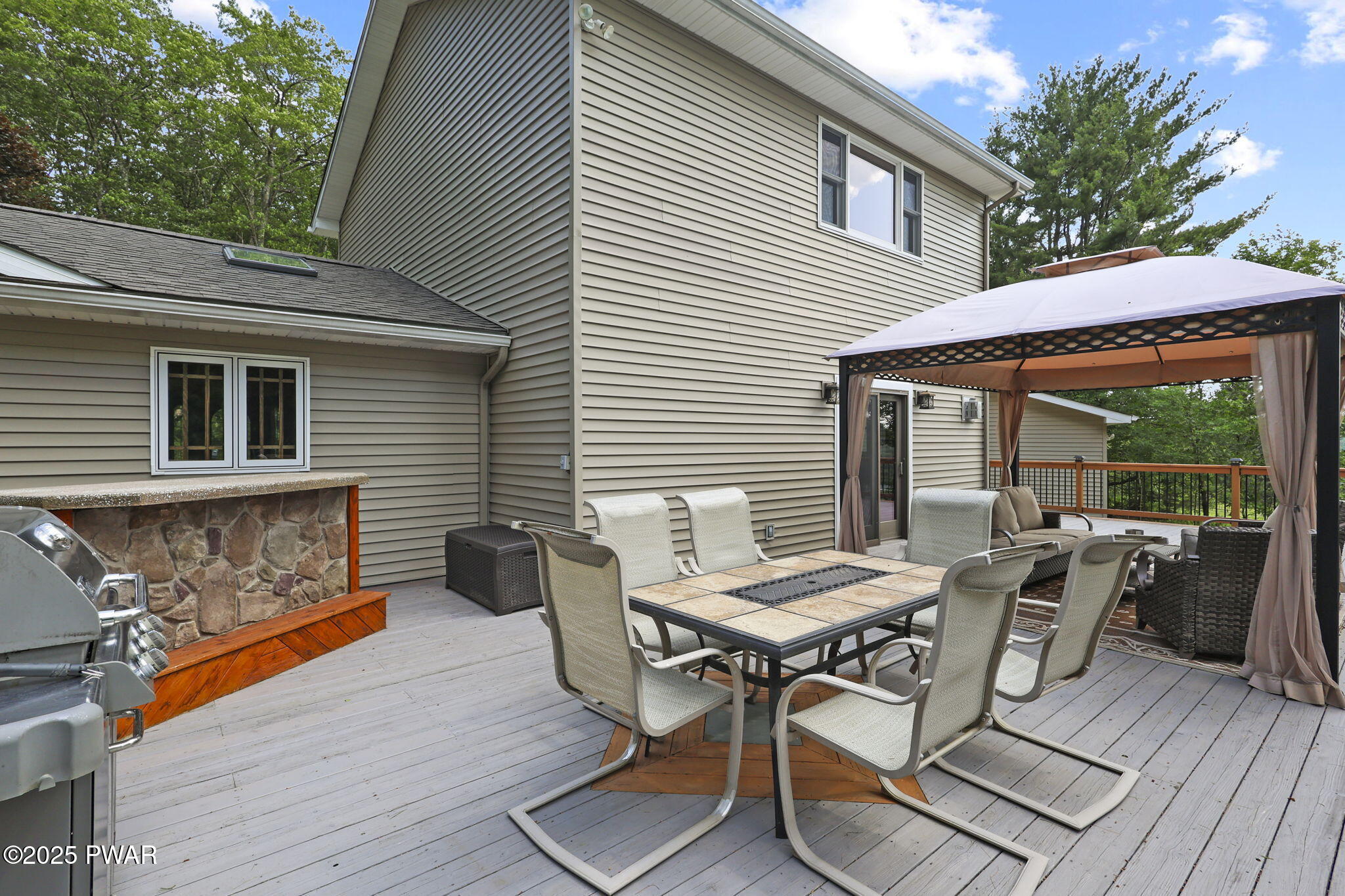 375 Welcome Lake Road Beach Lake, PA 18405 - Photo 62 of 76 Deck/outdoor bar area