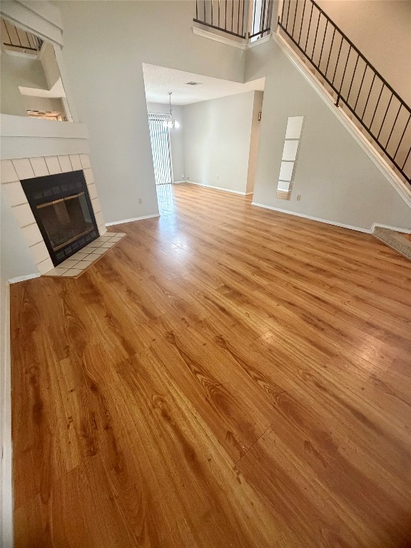 1707 Honeysuckle Lane Round Rock, TX 78664 - Photo 5 of 21 a view of a livingroom with wooden floor