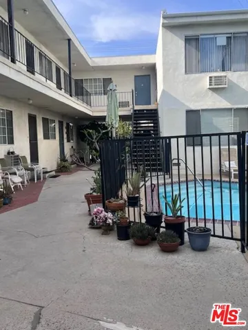 a room with gym equipment