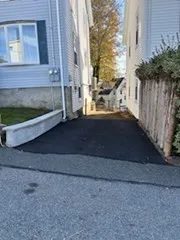 a view of a back yard of the house