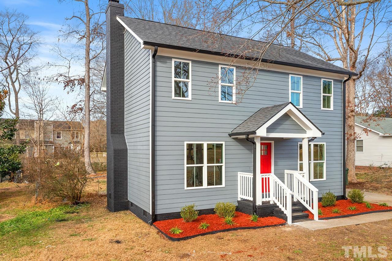 8205 Rocky Court Raleigh, NC 27616 - Photo 3 of 28 a front view of a house with a porch