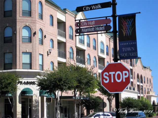 a sign on a street corner