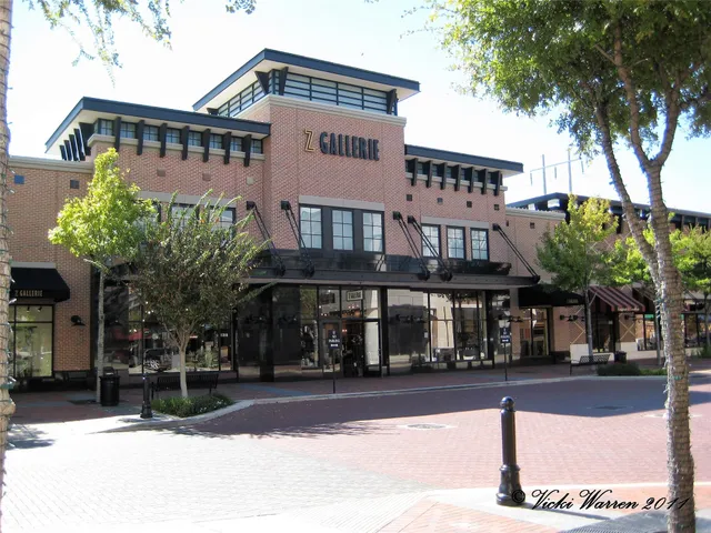 a front view of a building with street view