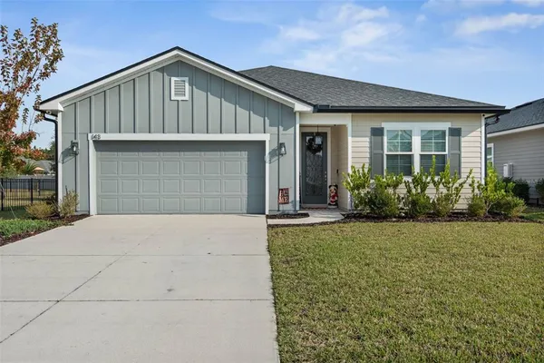 front view of house with a yard