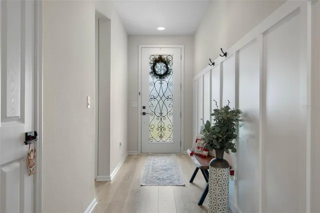 a very nice looking room with a potted plant