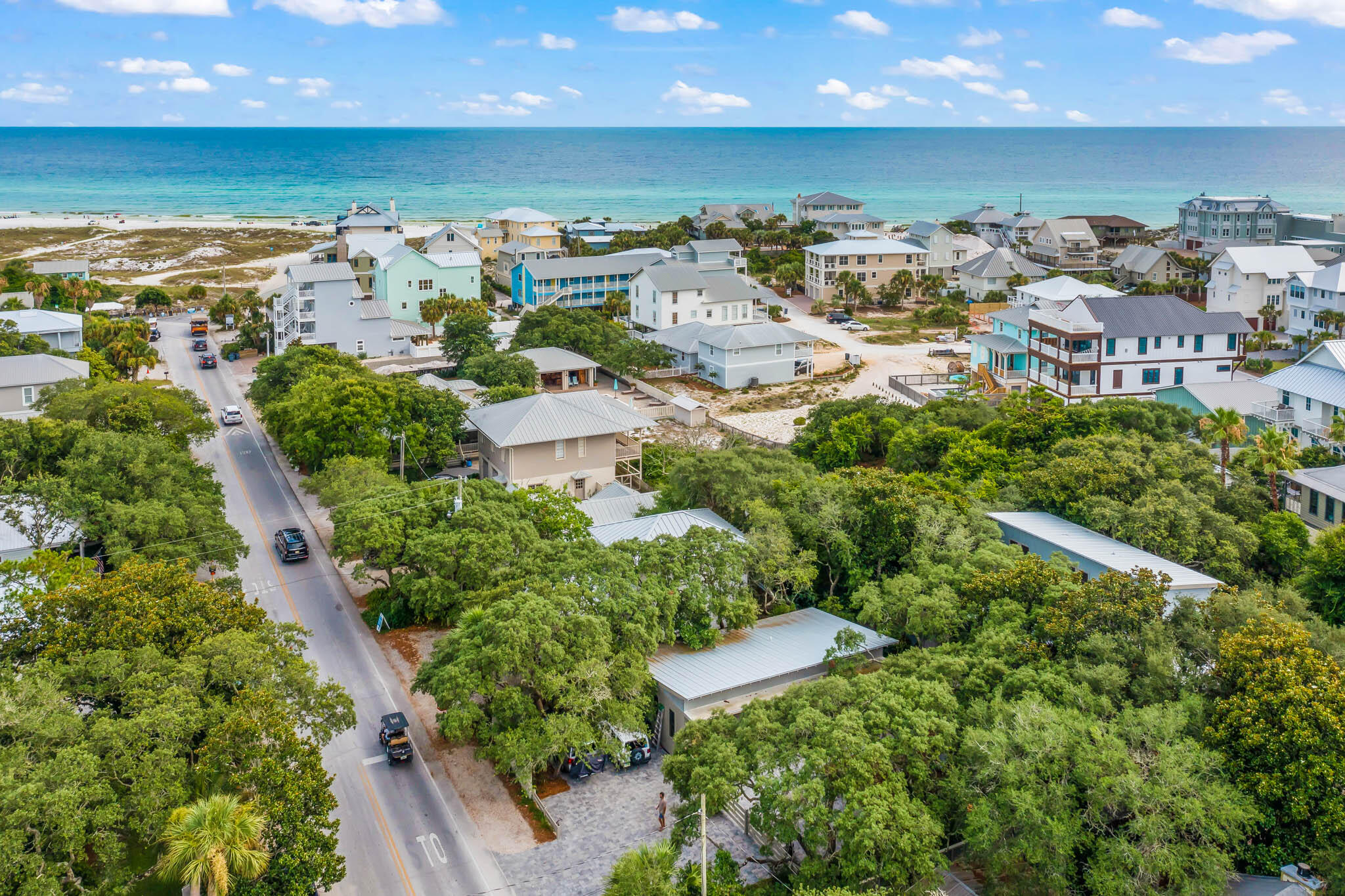 450 Defuniak Street Santa Rosa Beach, FL 32459 - Photo 8 of 75 an aerial view of multiple house