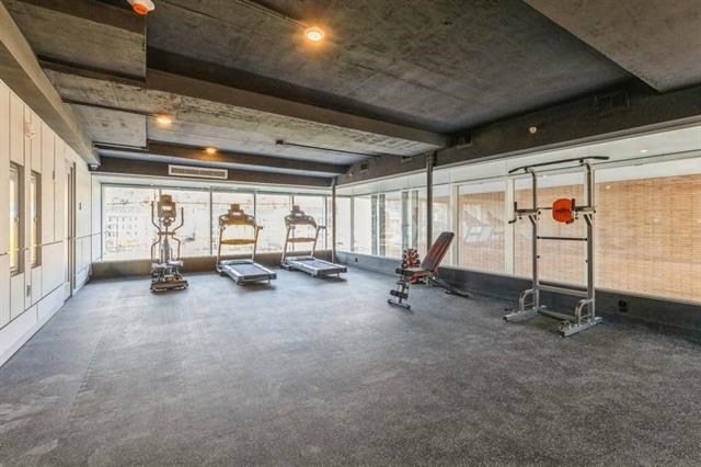 401 Jackson Street, Unit 503 Hoboken, NJ 07030 - Photo 25 of 29 a view of a room with gym equipment