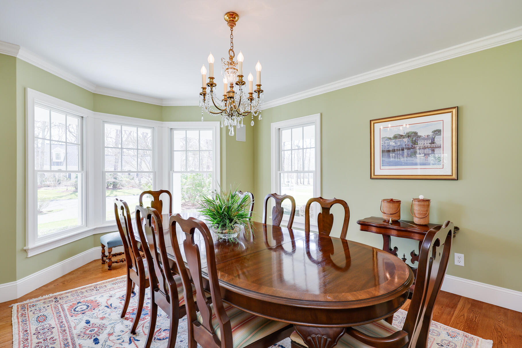 40 Reflection Drive Sandwich, MA 02563 - Photo 17 of 59 a view of a dining room with furniture window and wooden floor