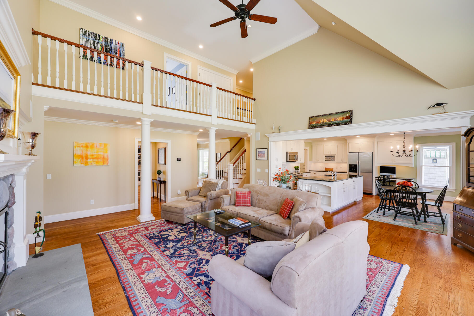 40 Reflection Drive Sandwich, MA 02563 - Photo 6 of 59 a living room with furniture and a rug