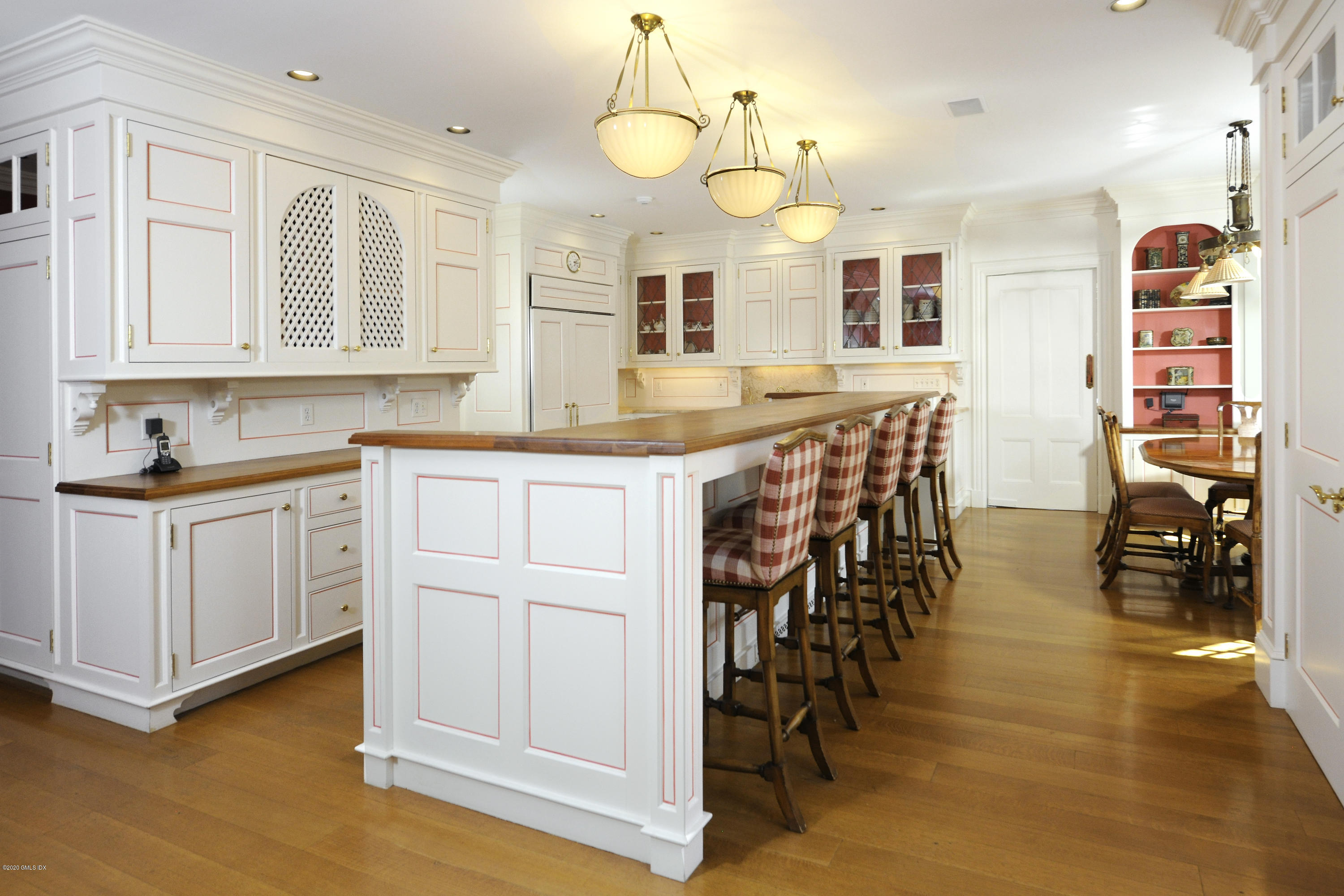 134 Otter Rock Drive Greenwich, CT 06830 - Photo 13 of 25 a kitchen with stainless steel appliances granite countertop a stove and cabinets