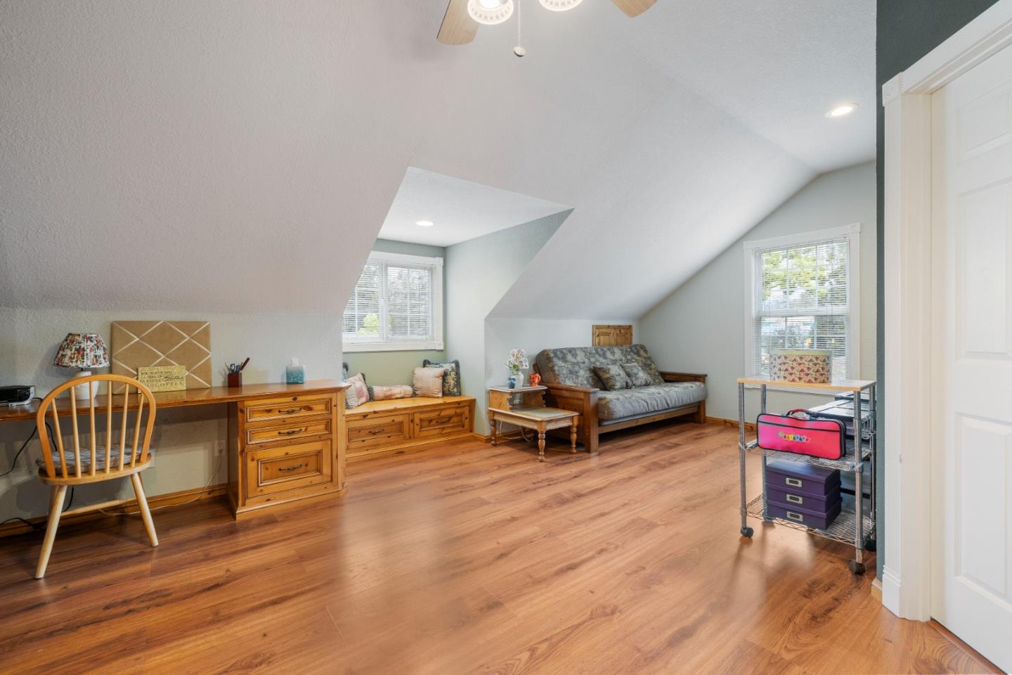 261 Cherry Lane Campbell, CA 95008 - Photo 25 of 49 a living room with furniture and a wooden floor