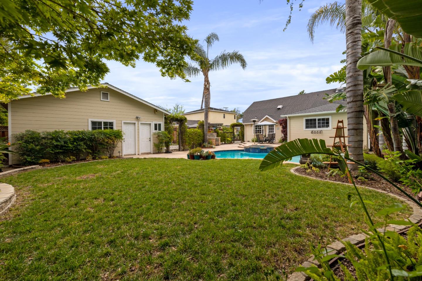 261 Cherry Lane Campbell, CA 95008 - Photo 33 of 49 a house view with a garden space