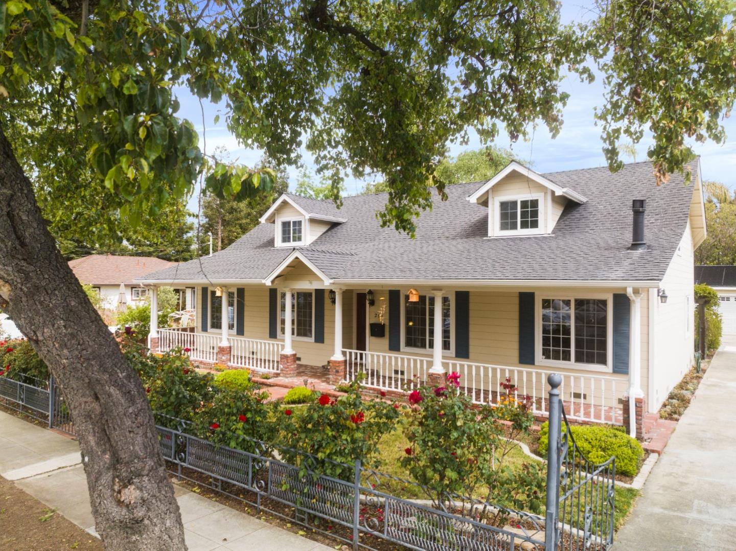 261 Cherry Lane Campbell, CA 95008 - Photo 38 of 49 front view of a house with a yard