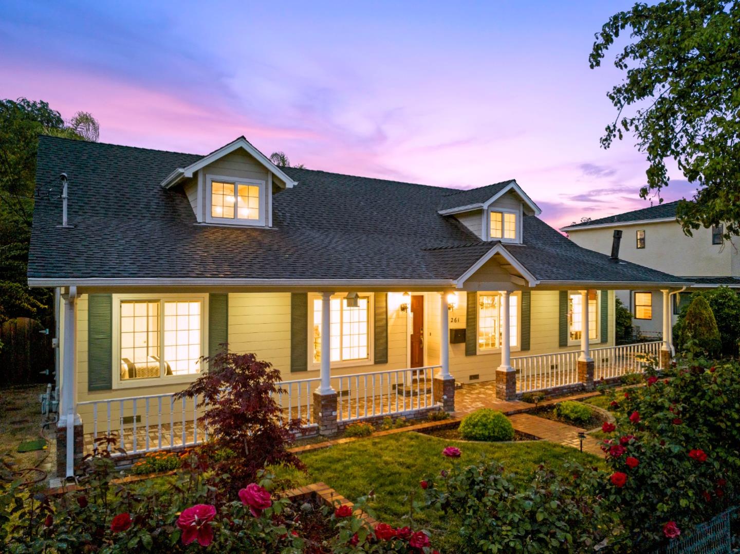 261 Cherry Lane Campbell, CA 95008 - Photo 39 of 49 a front view of a house with a yard