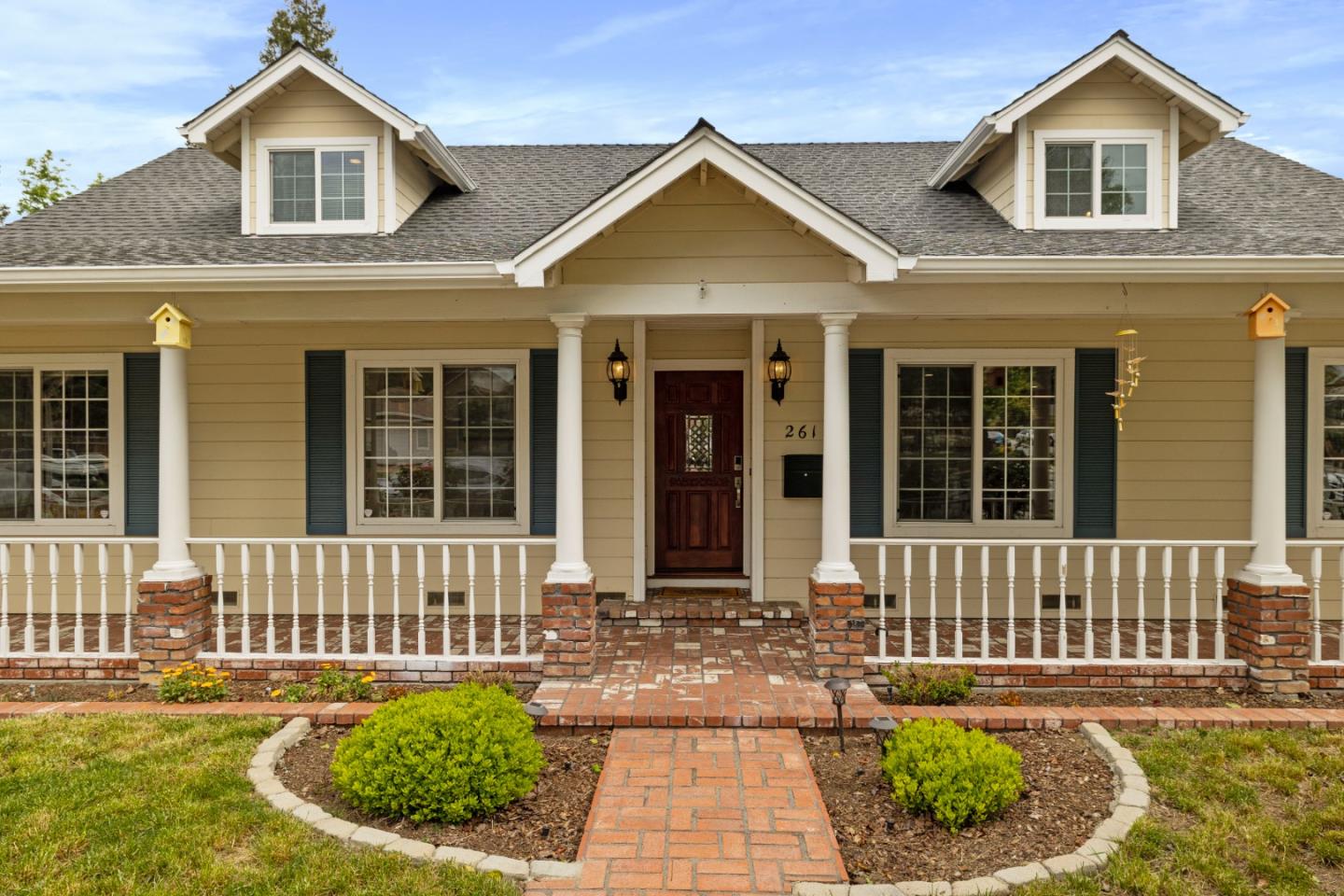 261 Cherry Lane Campbell, CA 95008 - Photo 5 of 49 front view of a house with a yard