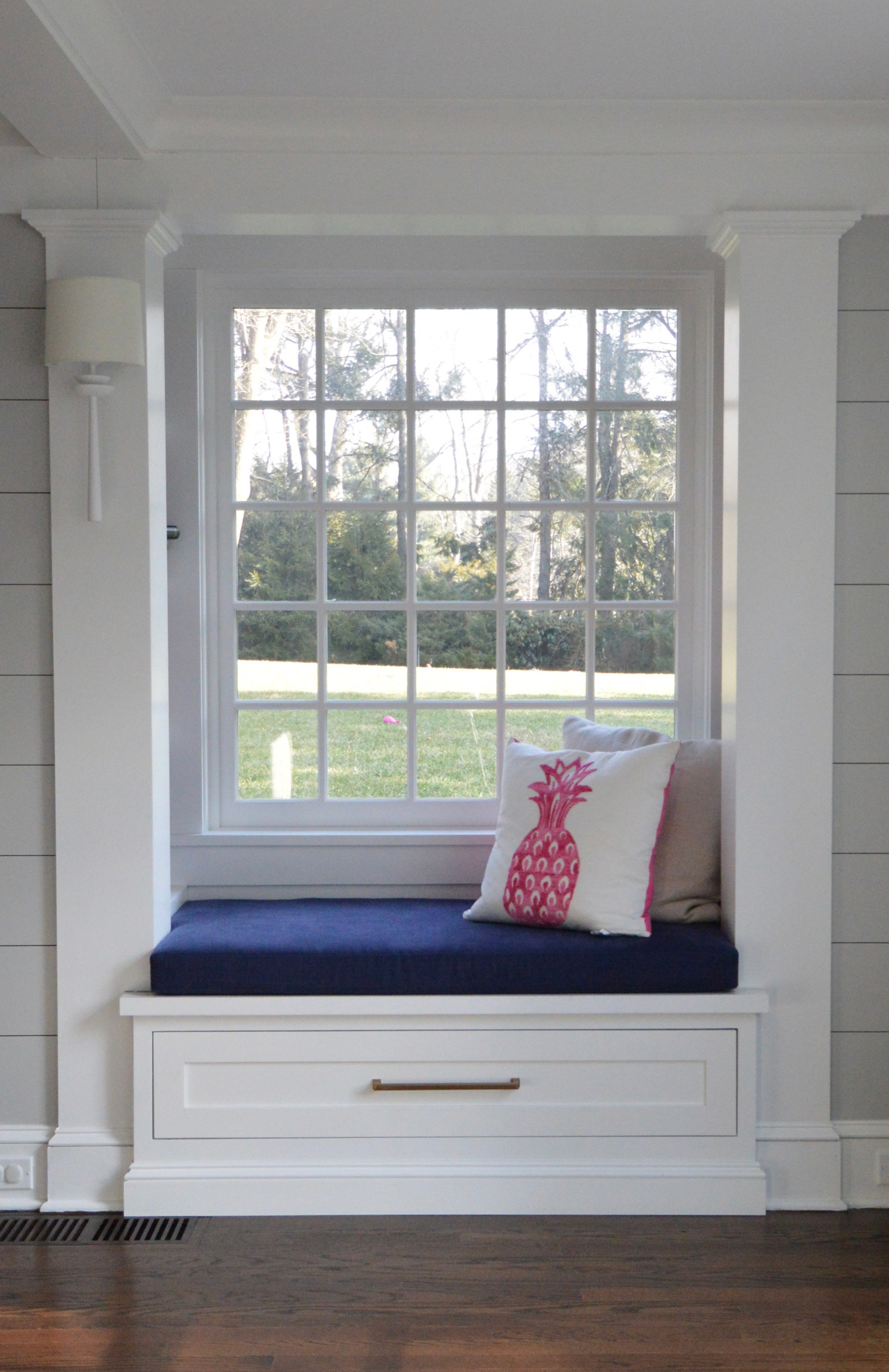 142 Brookside Road Darien, CT 06820 - Photo 13 of 18 a view of bench sitting in a living room