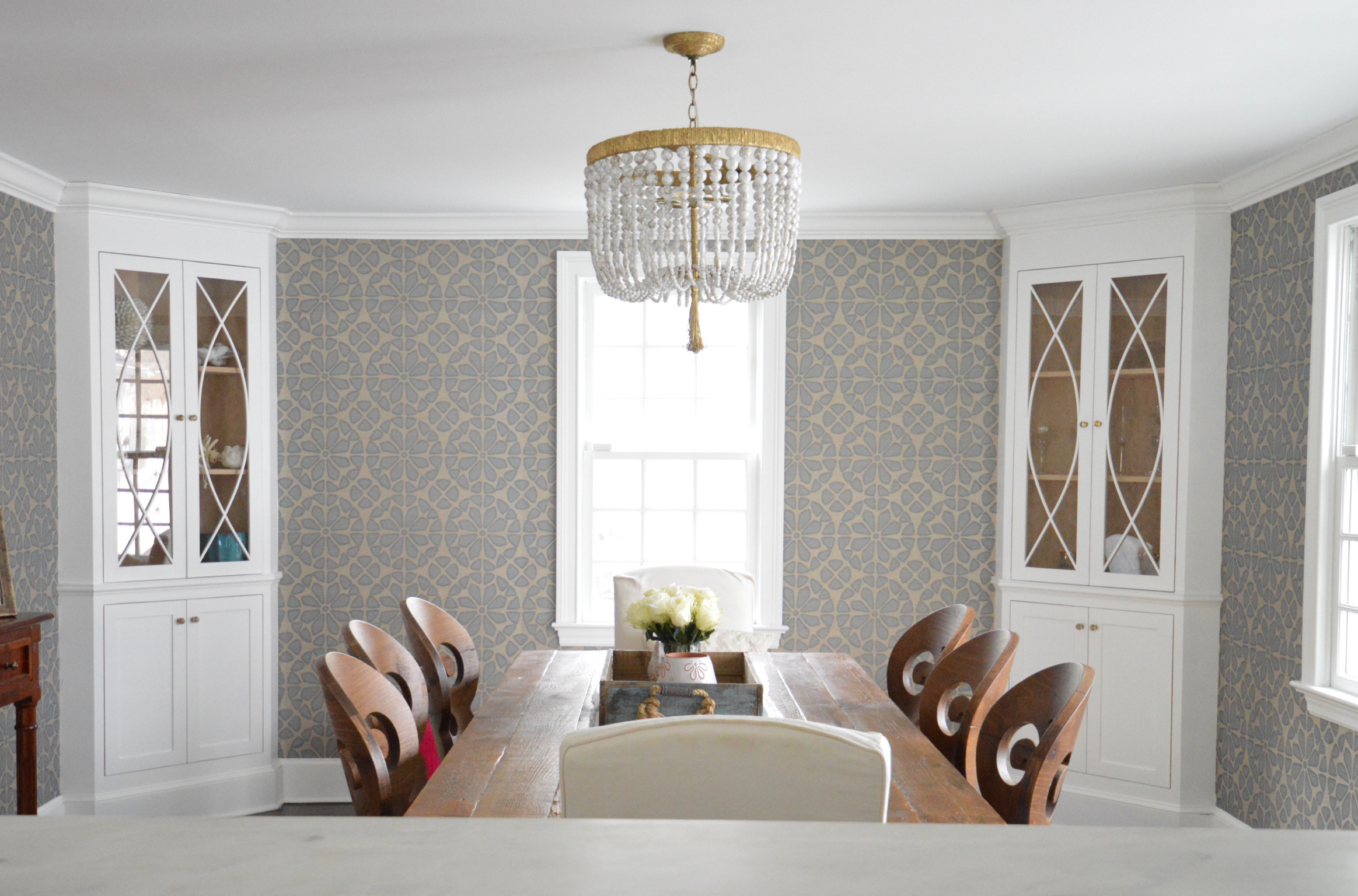 142 Brookside Road Darien, CT 06820 - Photo 7 of 18 a living room with furniture a window and chandelier