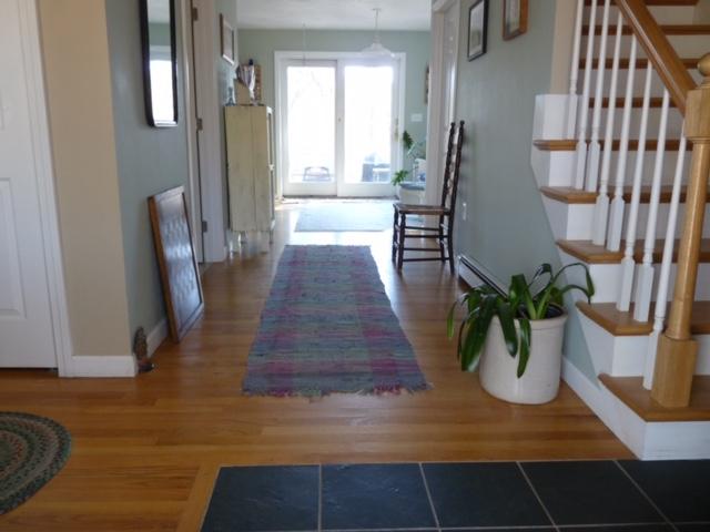 6 Farm Path Road Edgartown, MA 02539 - Photo 9 of 14 a view of entryway and hall with wooden floor
