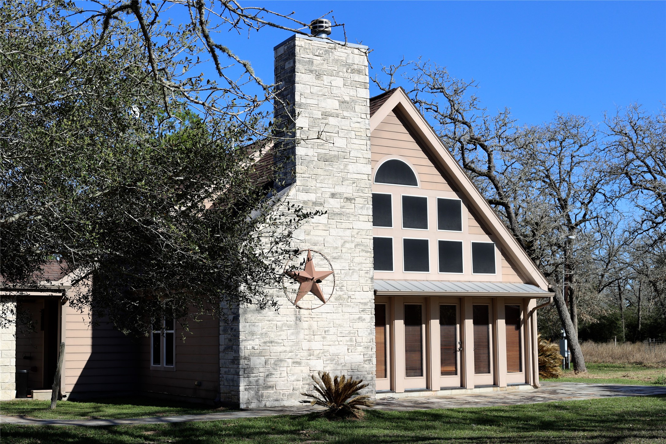 3337 Brunes Mill Road Columbus, TX 78934 - Photo 39 of 48 a front view of a house with a yard