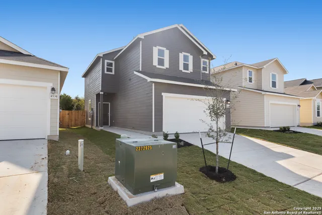 a view of a house with pool