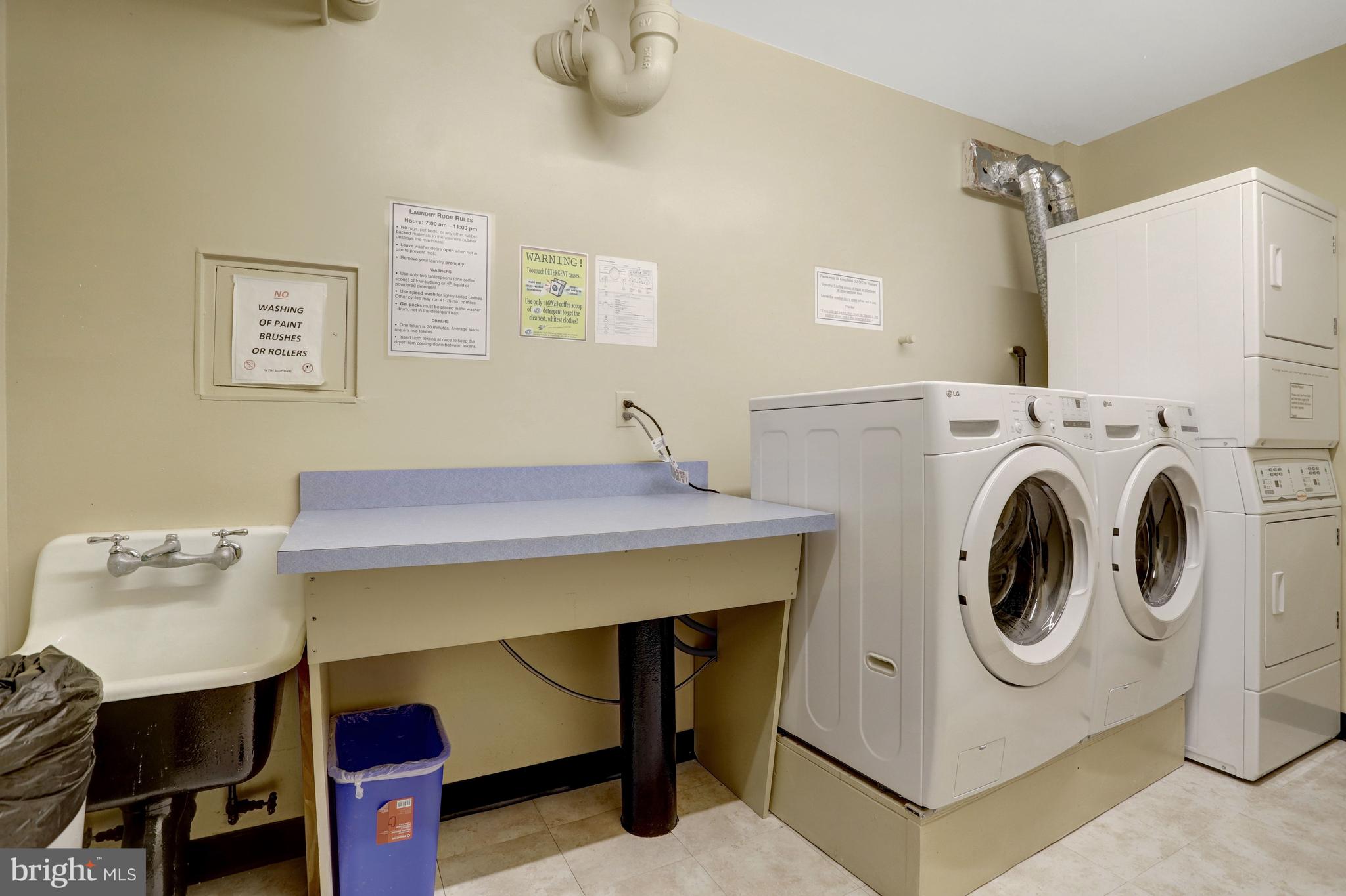 4141 North Henderson Road, Unit 606 Arlington, VA 22203 - Photo 38 of 39 Free Laundry Rooms on Every Floor