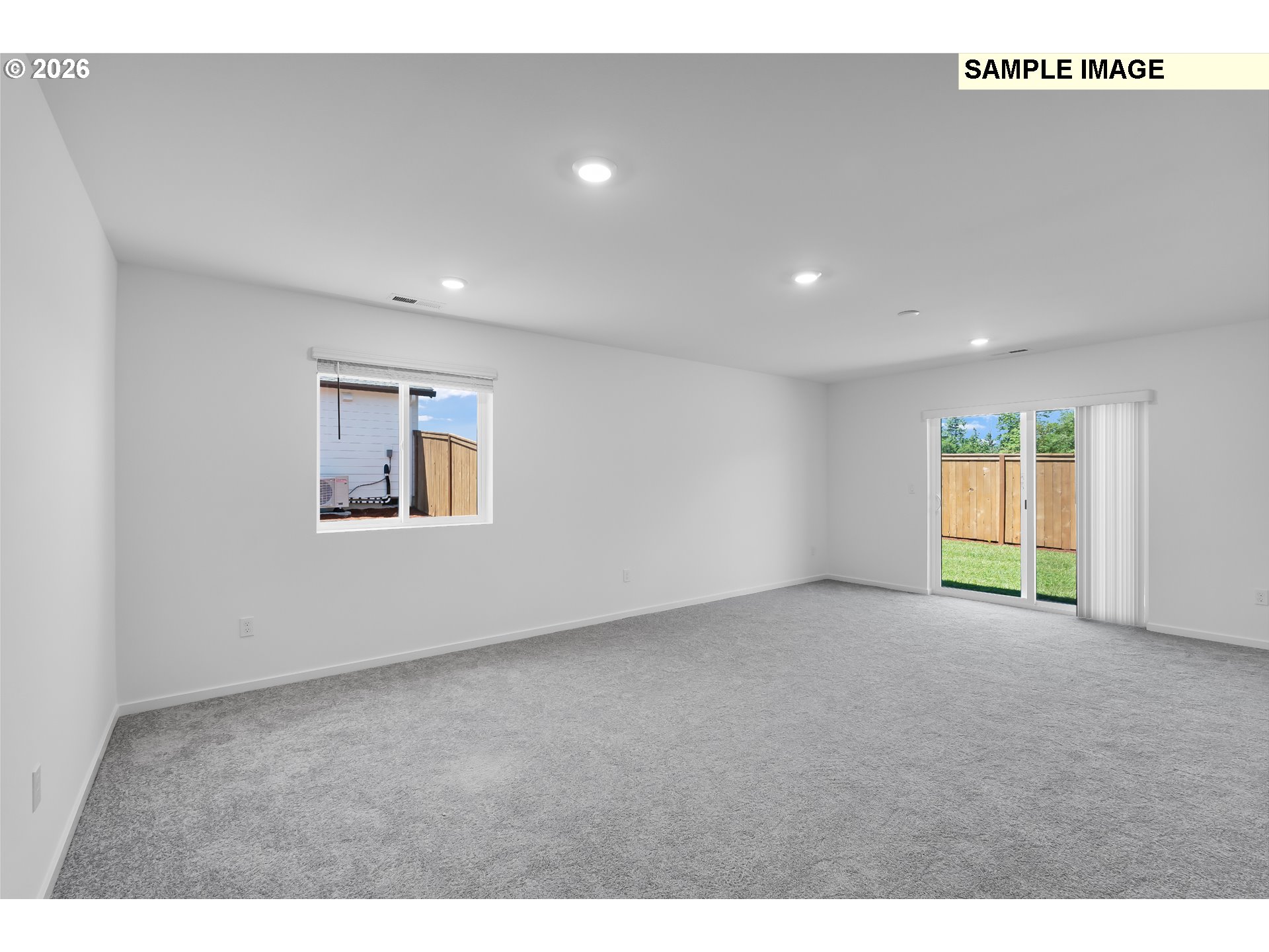 25255 Tanglewood Way Veneta, OR 97487 - Photo 16 of 47 a view of an empty room with a window