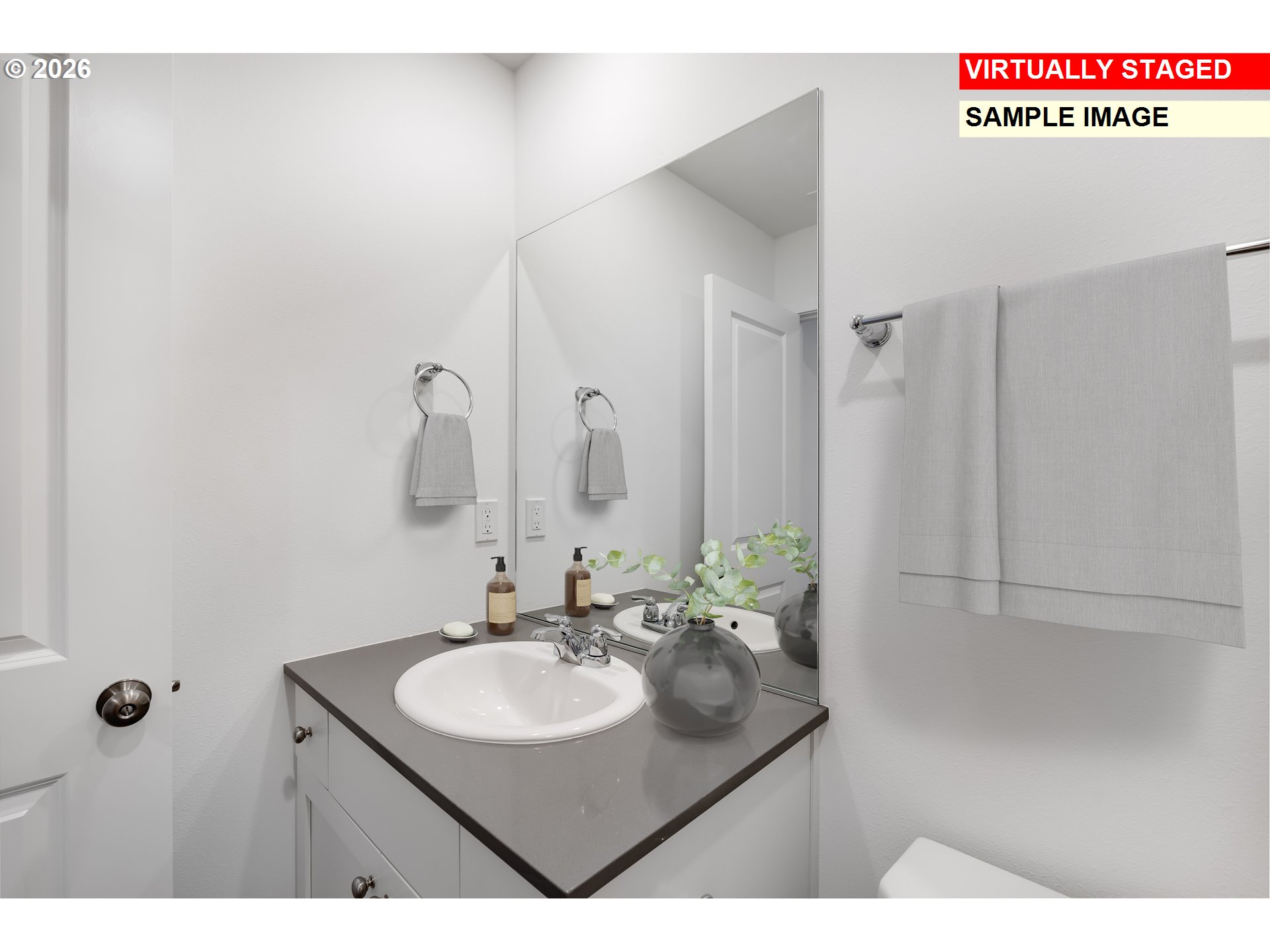 25255 Tanglewood Way Veneta, OR 97487 - Photo 22 of 47 a bathroom with a sink and a mirror