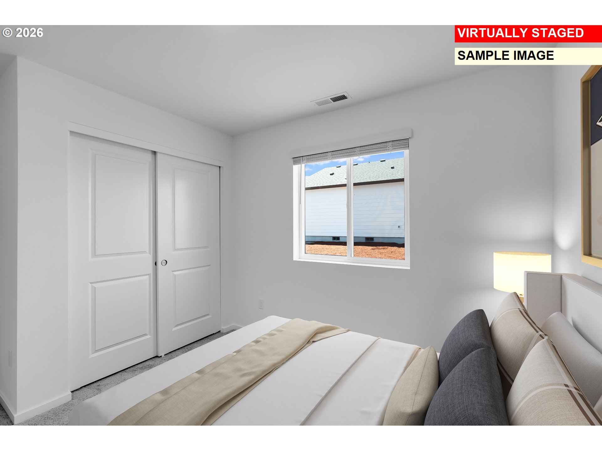 25255 Tanglewood Way Veneta, OR 97487 - Photo 34 of 47 a bedroom with a bed and a window