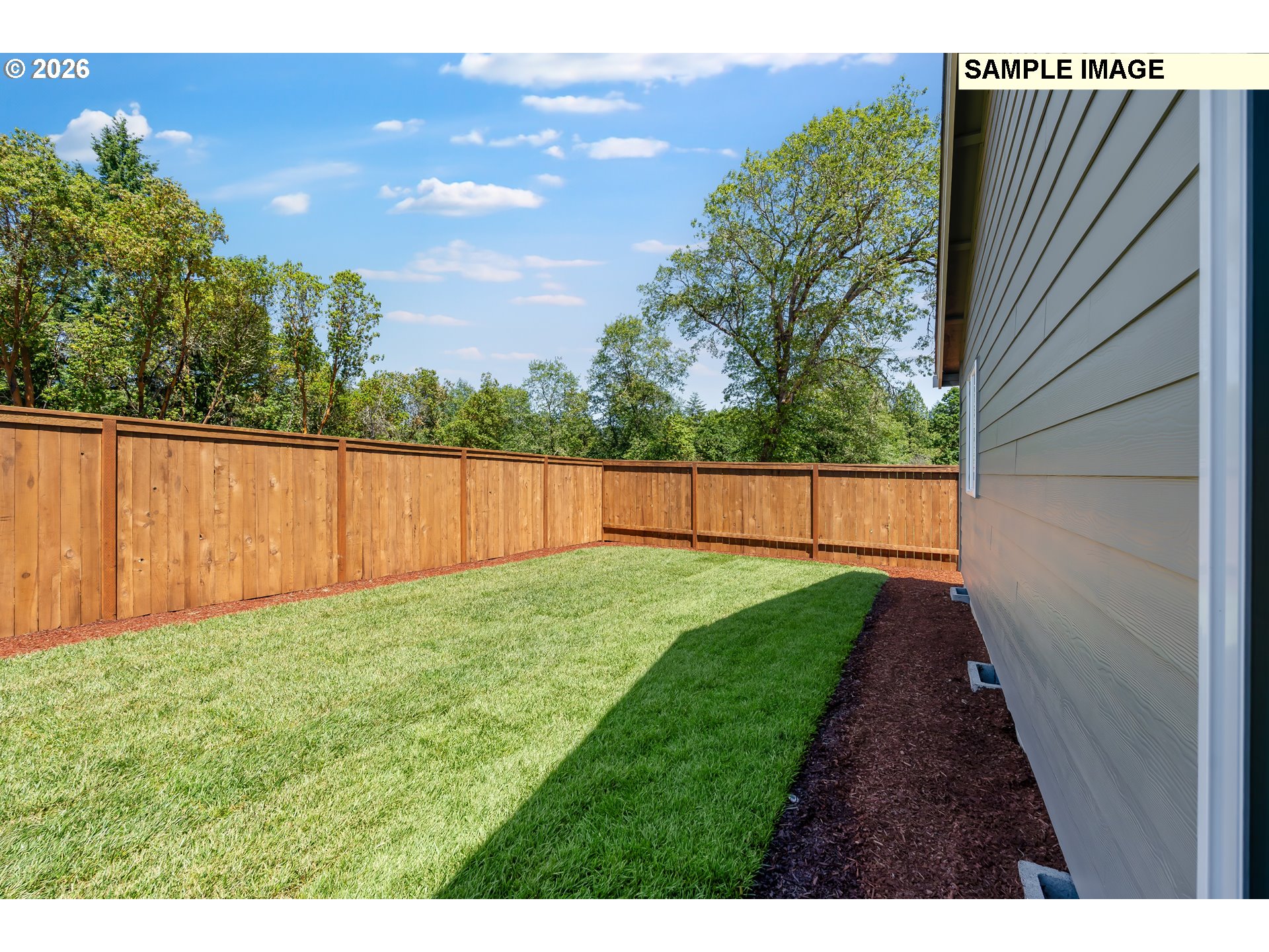 25255 Tanglewood Way Veneta, OR 97487 - Photo 45 of 47 a view of a backyard with a garden
