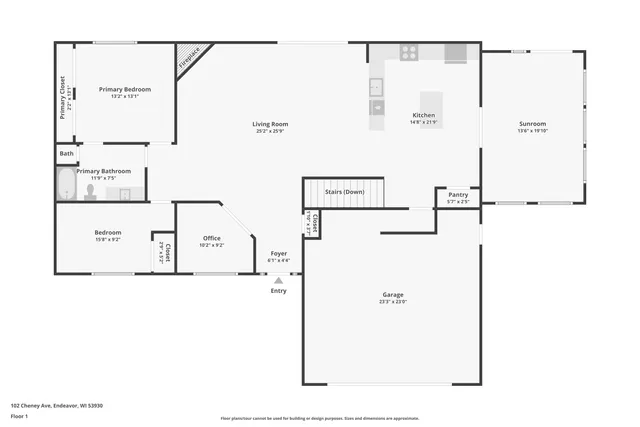 $440,000 | 102 East Cheney Avenue, Endeavor, WI 53930