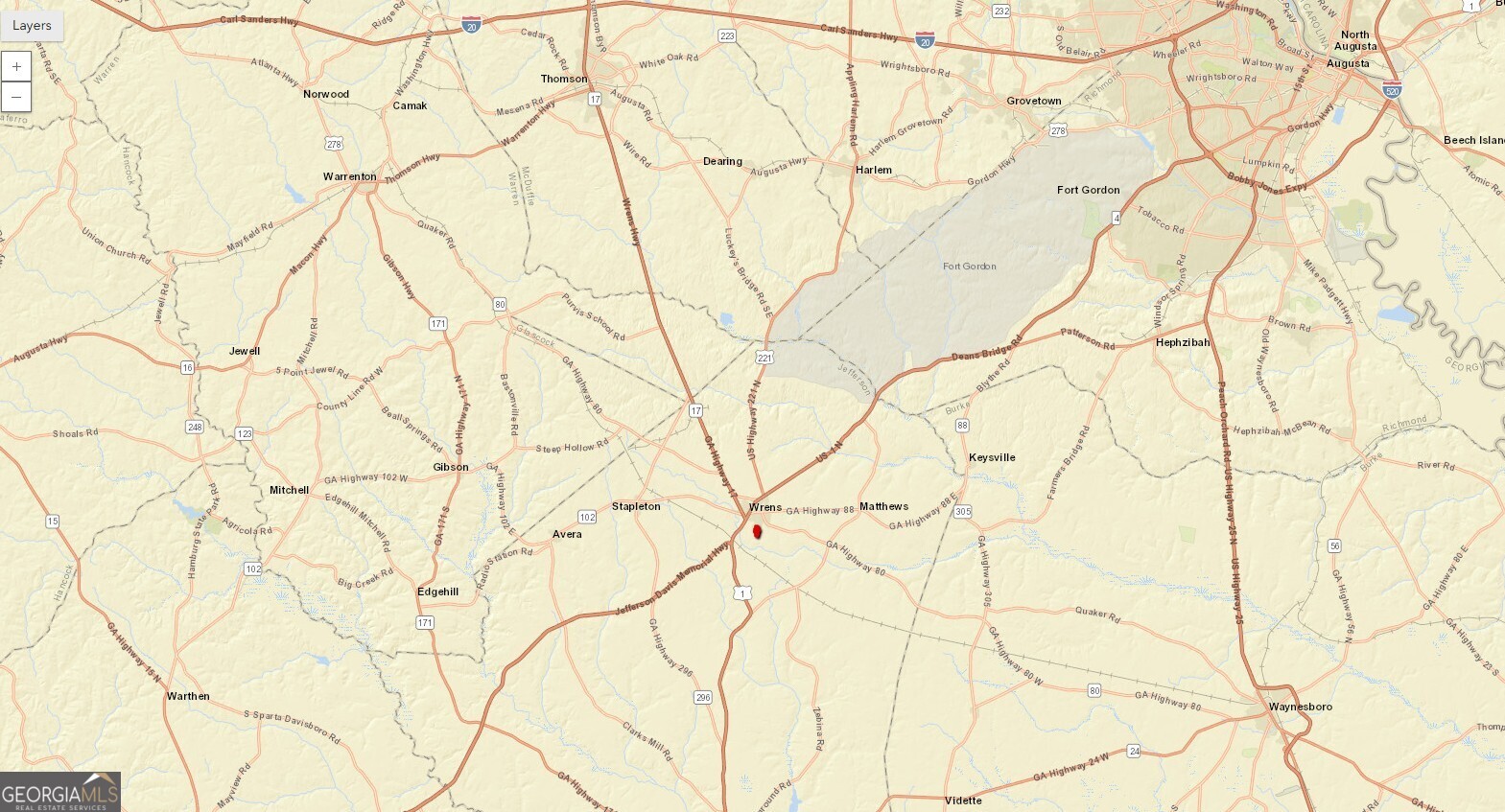 0 Kings Mill Road, Unit 1 Wrens, GA 30833 - Photo 24 of 24 a white wall with a white shower curtain