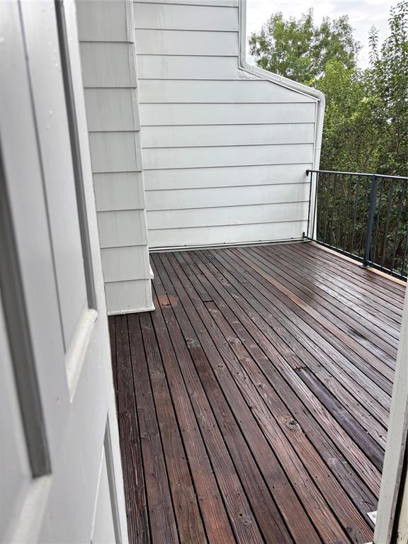2901 Lake Shore Drive, Unit 405 Waco, TX 76708 - Photo 17 of 31 a view of wooden balcony