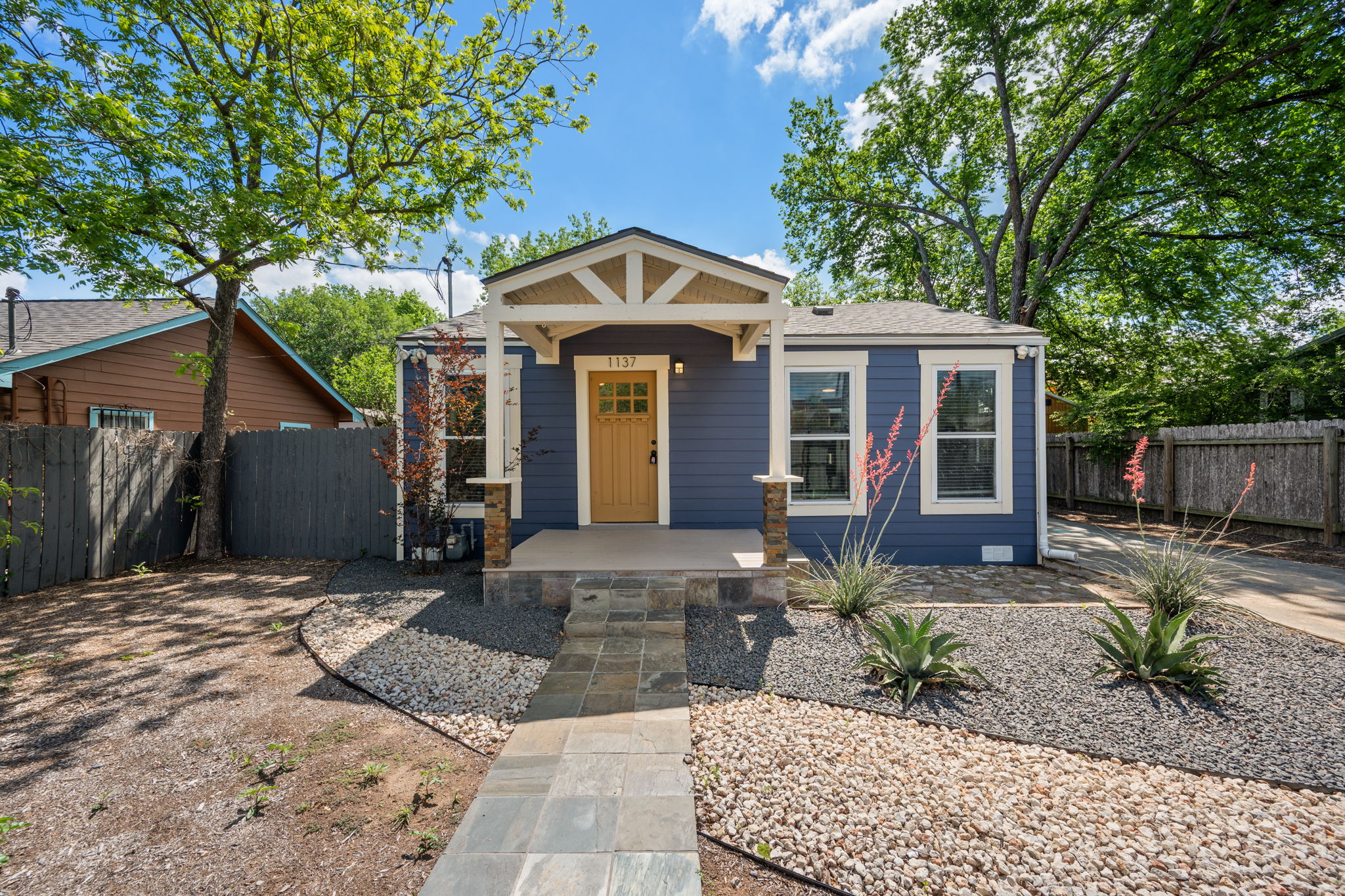 Adorable well maintained historic East Austin Bungalow built in 1946.