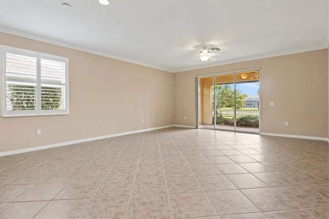 a outdoor view with a sitting space