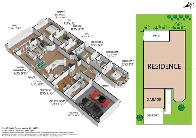 $599,900 | 19138 Kirella Street, Venice, FL 34293