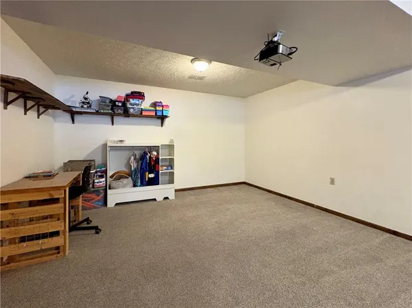 a view of a storage & utility room