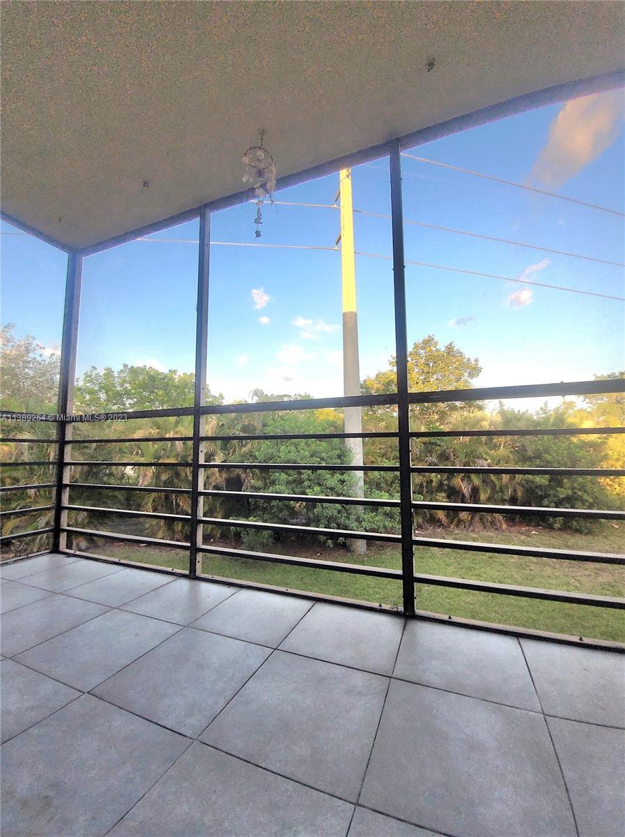 3490 Foxcroft Road, Unit B202 Miramar, FL 33025 - Photo 19 of 29 a view of a balcony with an ocean view