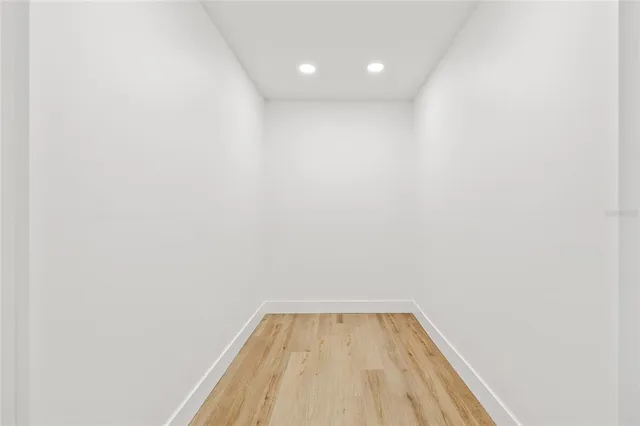 a view of wooden floor in a room