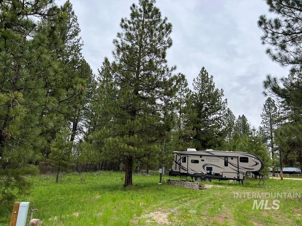 85 East Prospectors Drive Cascade, ID 83611 - Photo 9 of 13 View of yard with view of scattered trees
